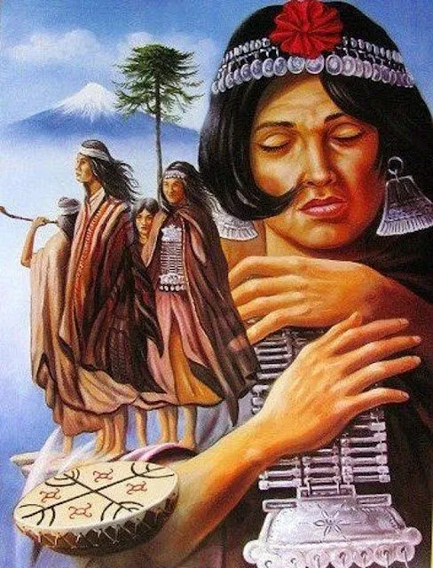 Mapuches / Dibujo. | MAPUCHES | Pinterest