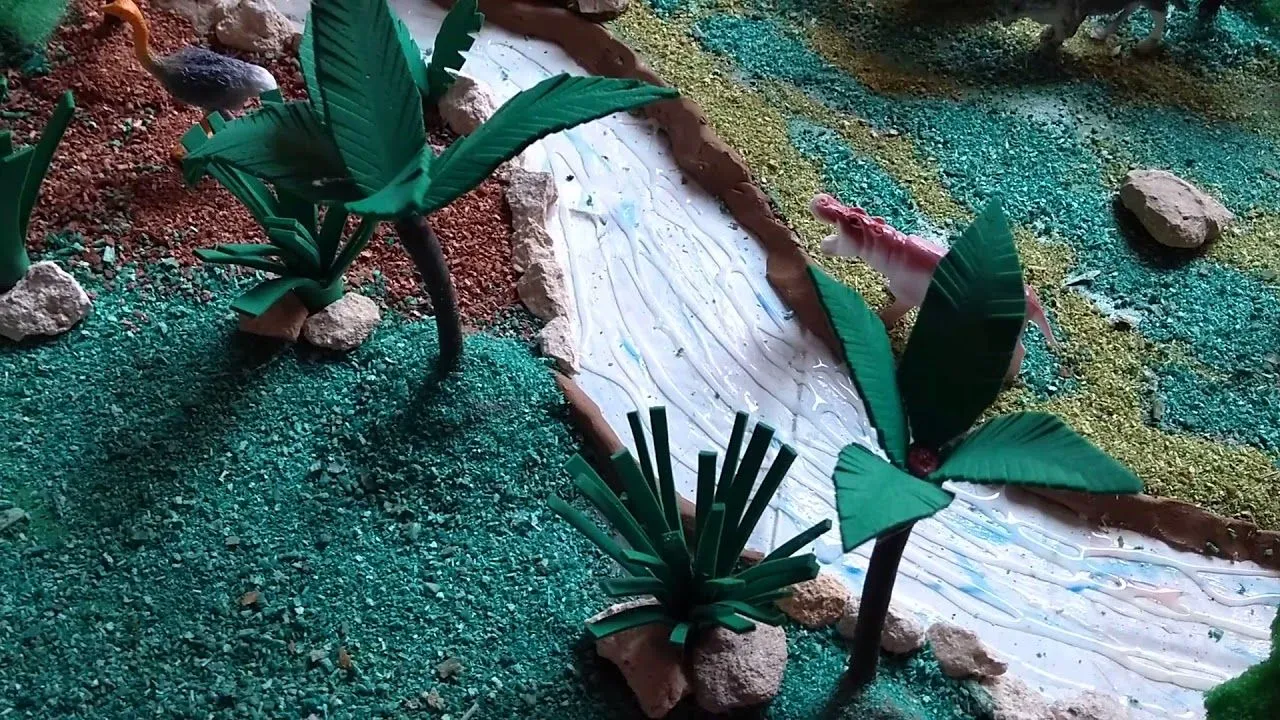 Maqueta bosque de selva - YouTube