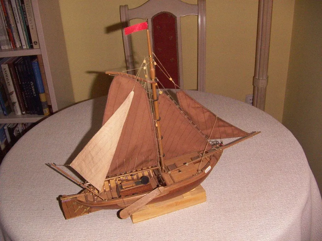 MAQUETA DE UN BOTTER HOLANDES | BNF