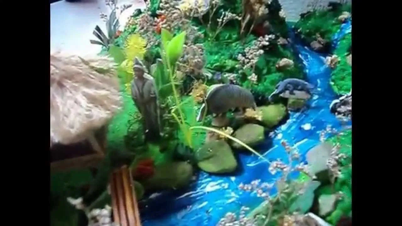 MAQUETA ECOSISTEMA SELVA DEL PERU - YouTube