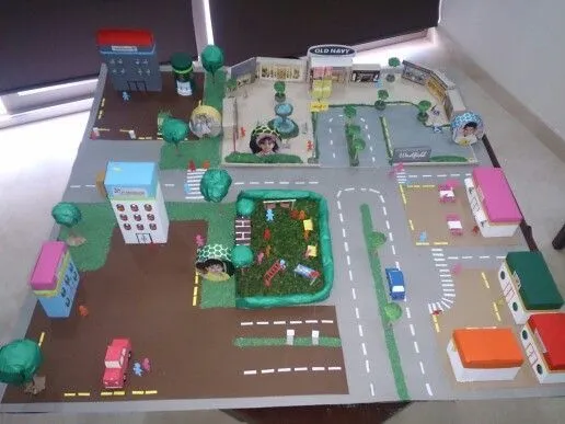 Maqueta escolar Zarah Lavariega | Escolares (manualidades) | Pinterest