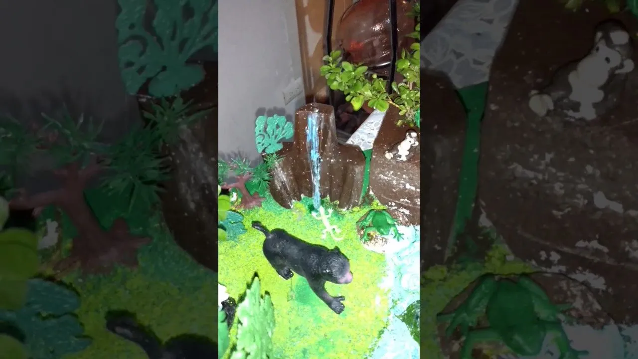 Maqueta de selva tropical - YouTube