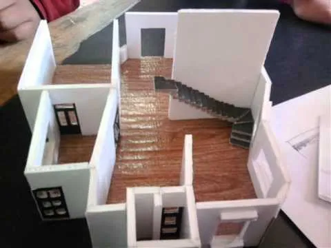 MAQUETAS DE CASAS (AVANCE A MARZO 2011) 3o D DISEÑO - YouTube