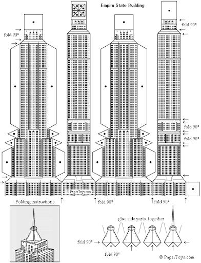 Maquetas de casas para recortar y armar - Imagui