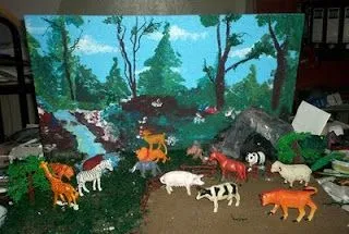 Maqueta de animales - Imagui