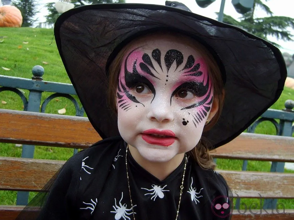 Maquillaje de bruja para niña: Maquillaje de Halloween para niños ...