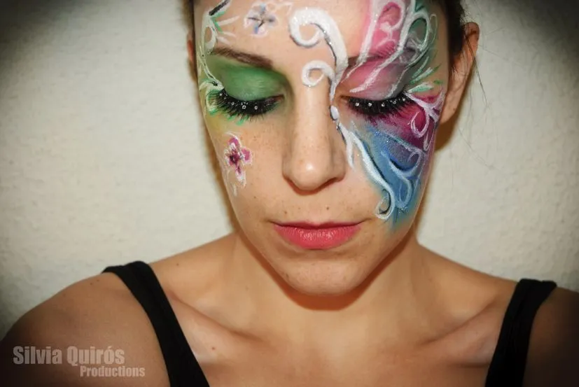 Maquillaje Carnaval 1: Mariposa, Carniva/Fantasy Make-up 1 ...