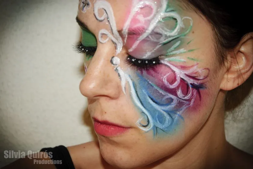 Maquillaje Carnaval 1: Mariposa, Carniva/Fantasy Make-up 1 ...