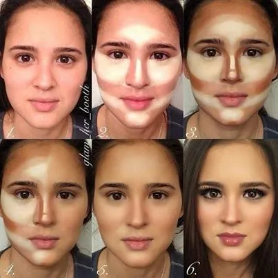 Maquillaje ¿Cómo Afinar y Contornear el Rostro? : Maquillaje ...