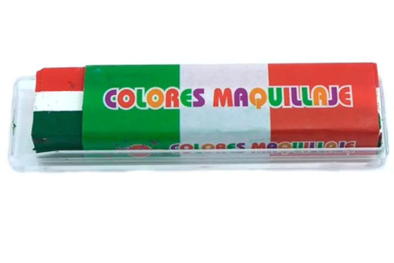 MAQUILLAJE CRAYOLA TRICOLOR PARA DECORAR CARA O CUERPO EN ...