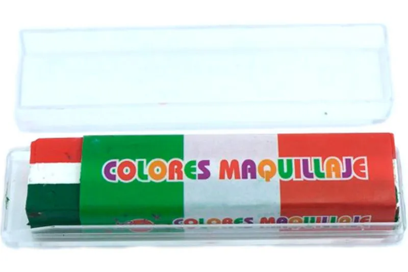 MAQUILLAJE CRAYOLA TRICOLOR PARA DECORAR CARA O CUERPO EN ...