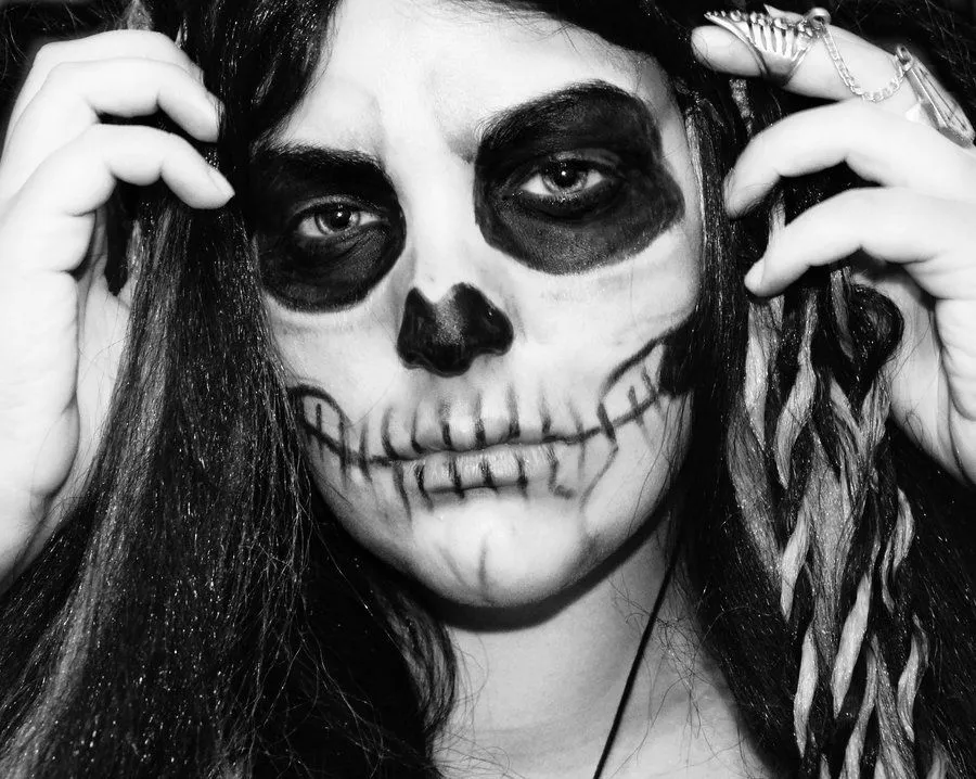 Maquillaje para disfrazarse de esqueleto en Halloween 2014 ...