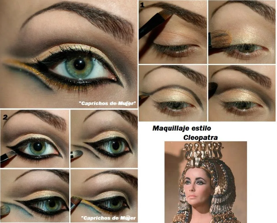 Maquillaje estilo Cleopatra | caprichos77