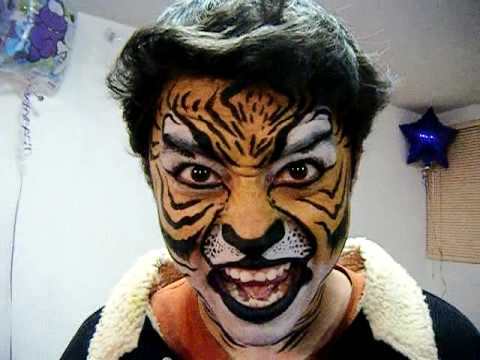 kids-net al3ab يقدم الجديد : Maquillaje Tigre 3: Paso a Paso ...