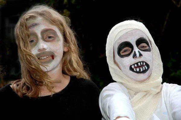 Maquillaje de Halloween para niños