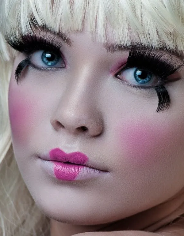 maquillaje muñeca | Maquillaje | Pinterest