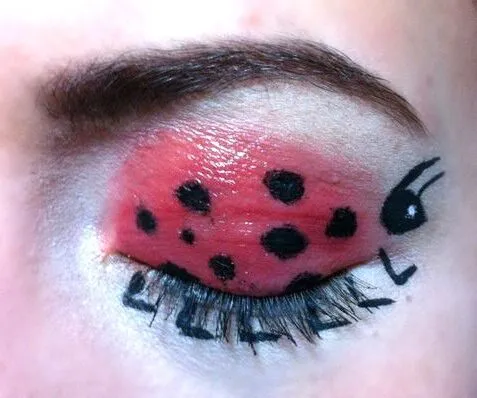 Maquillaje ojos de Mariquita. Para Carnaval! Para más ideas ...