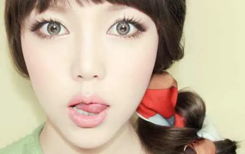 Maquillaje ulzzang según tu color de ojos