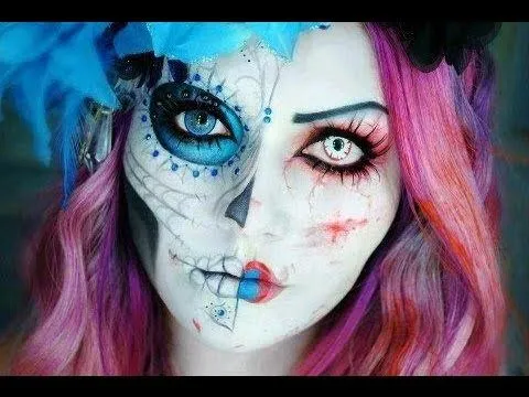 ஐMaquillaje de Zombie ஐ Ideas disfraz mujer - YouTube