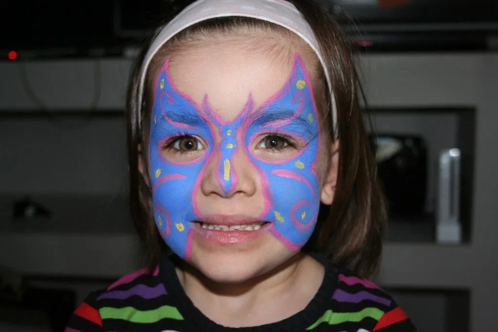 Maquillajes de MARIPOSA para niñas - Mariposa para Carnaval