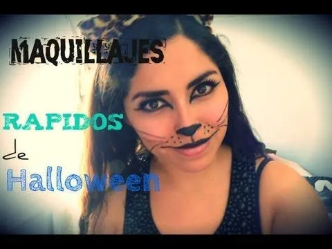 Maquillajes rapidos para Halloween! - Quick Halloween makeup ...