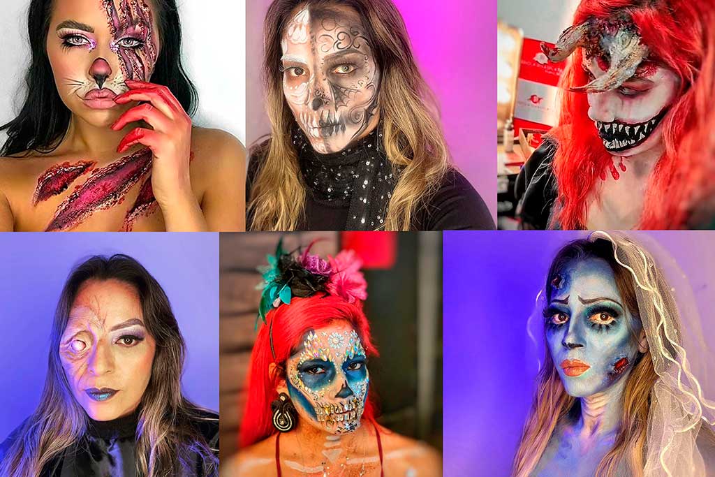 Maquillajes terroríficos y fáciles para Halloween