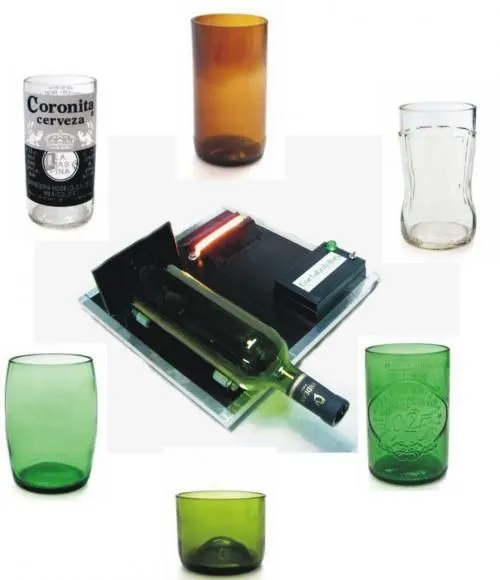 Maquina corta botellas de vidrio, mirala en utilisima - Misiones ...