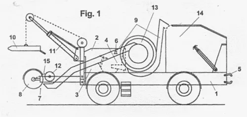 Dibujo cosechadora para colorear - Imagui