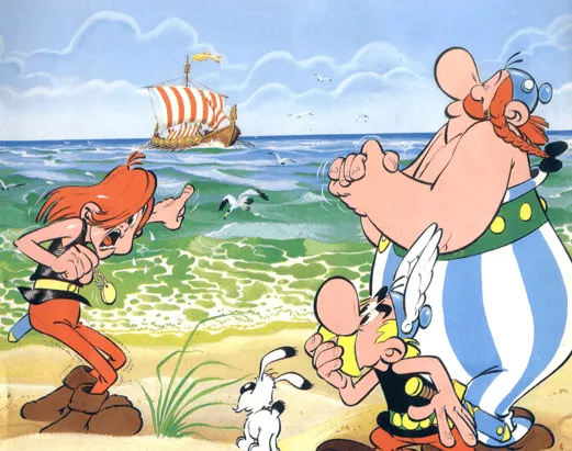 UN MAR DE HUMOR: UN MAR DE COMICS: ASTERIX