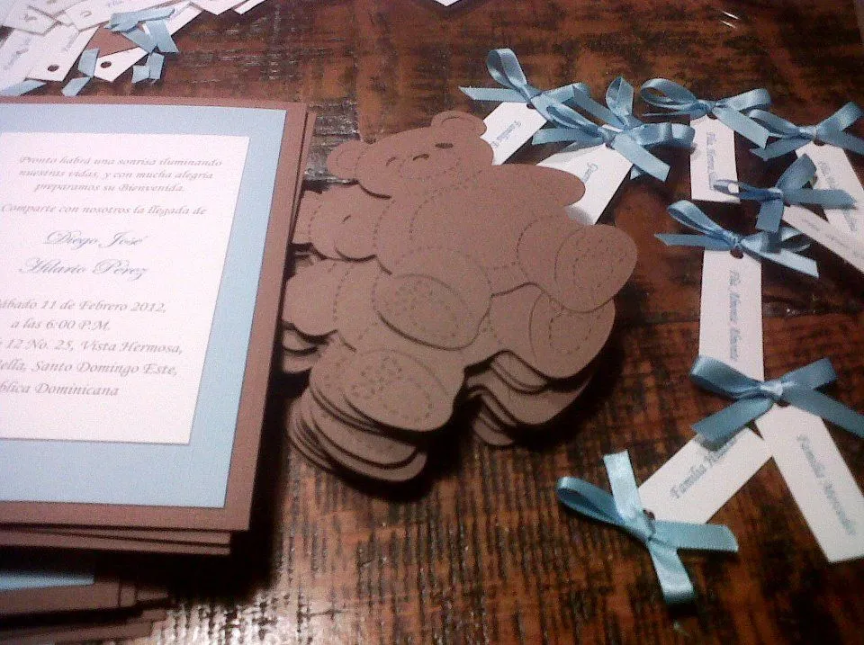 Mara Handmade : Invitaciones Baby Shower