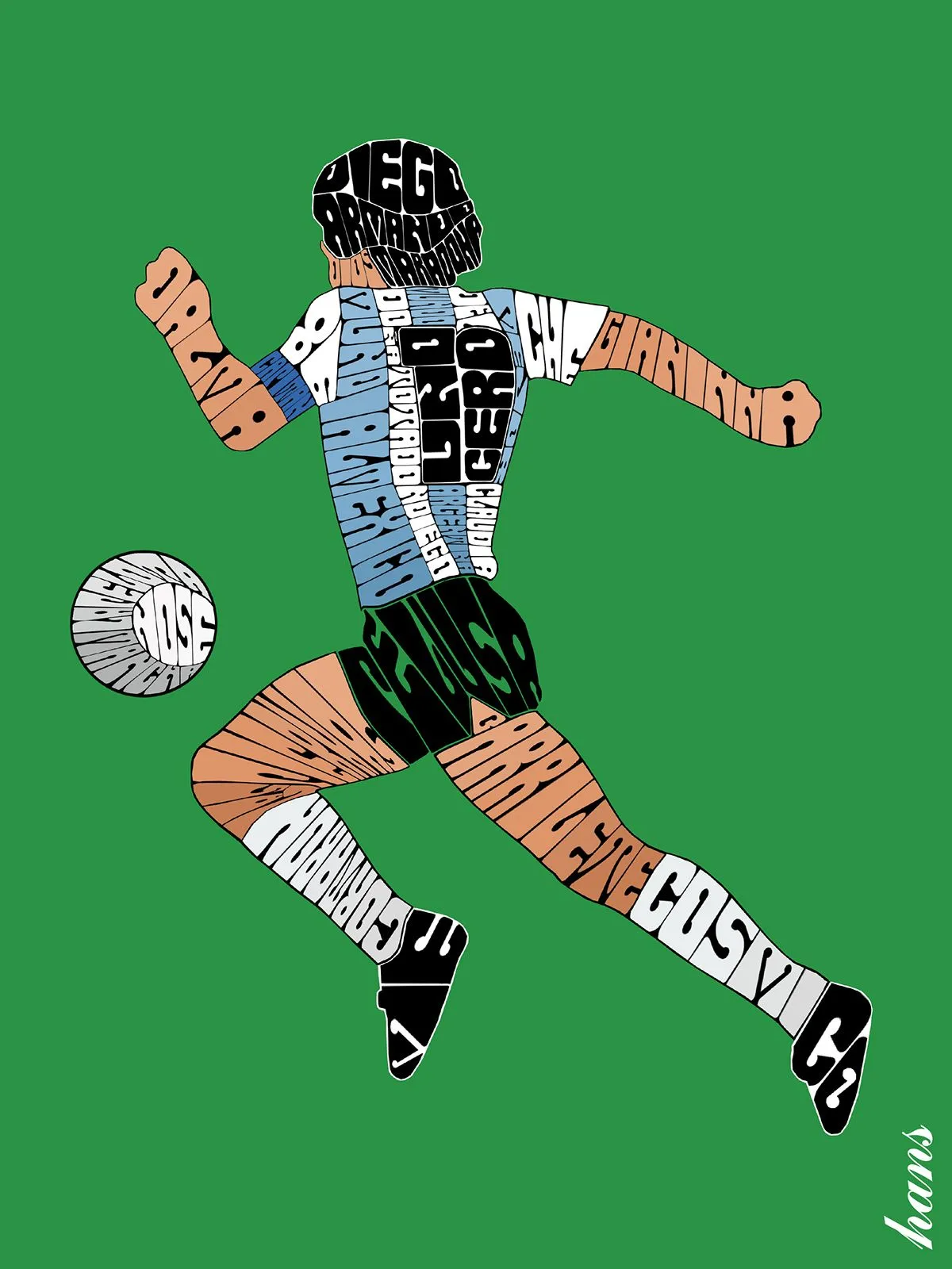 MARADONA on Behance