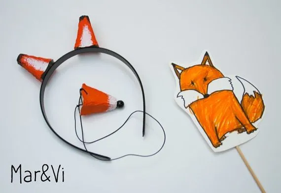 Mar&Vi Creative Studio - España: DIY: Máscaras de animales hechas ...