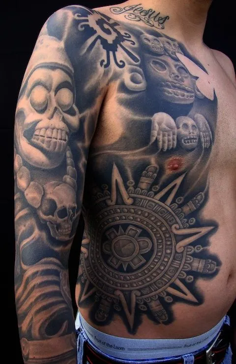 Maras y pandillas latinas.: LOS TATTOOS CHICANOS Y LA VIDA LOCA ...