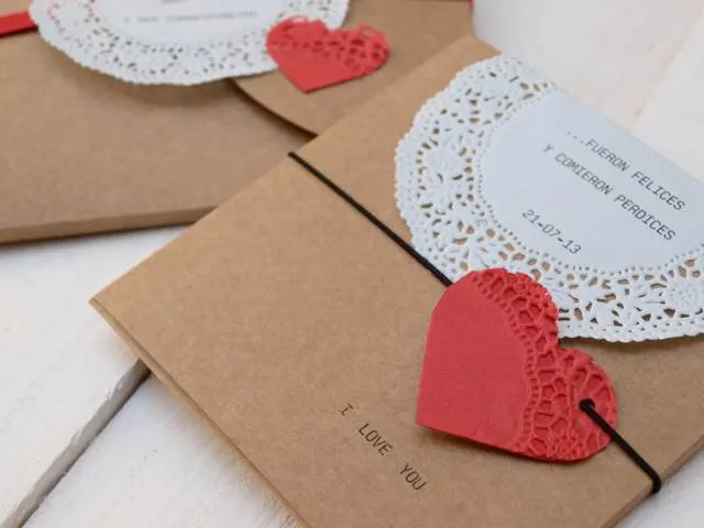 Maravillosas y originales invitaciones de boda