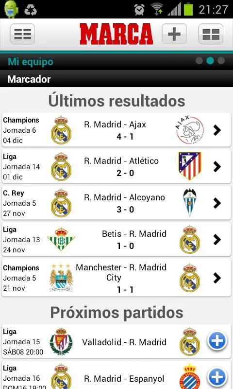 MARCA.com - Aplicaciones de Android en Google Play