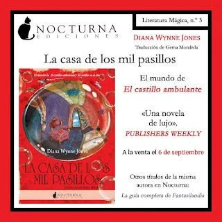 Marcadoras de páginas: Novedad Editorial Nocturna: La casa de los ...