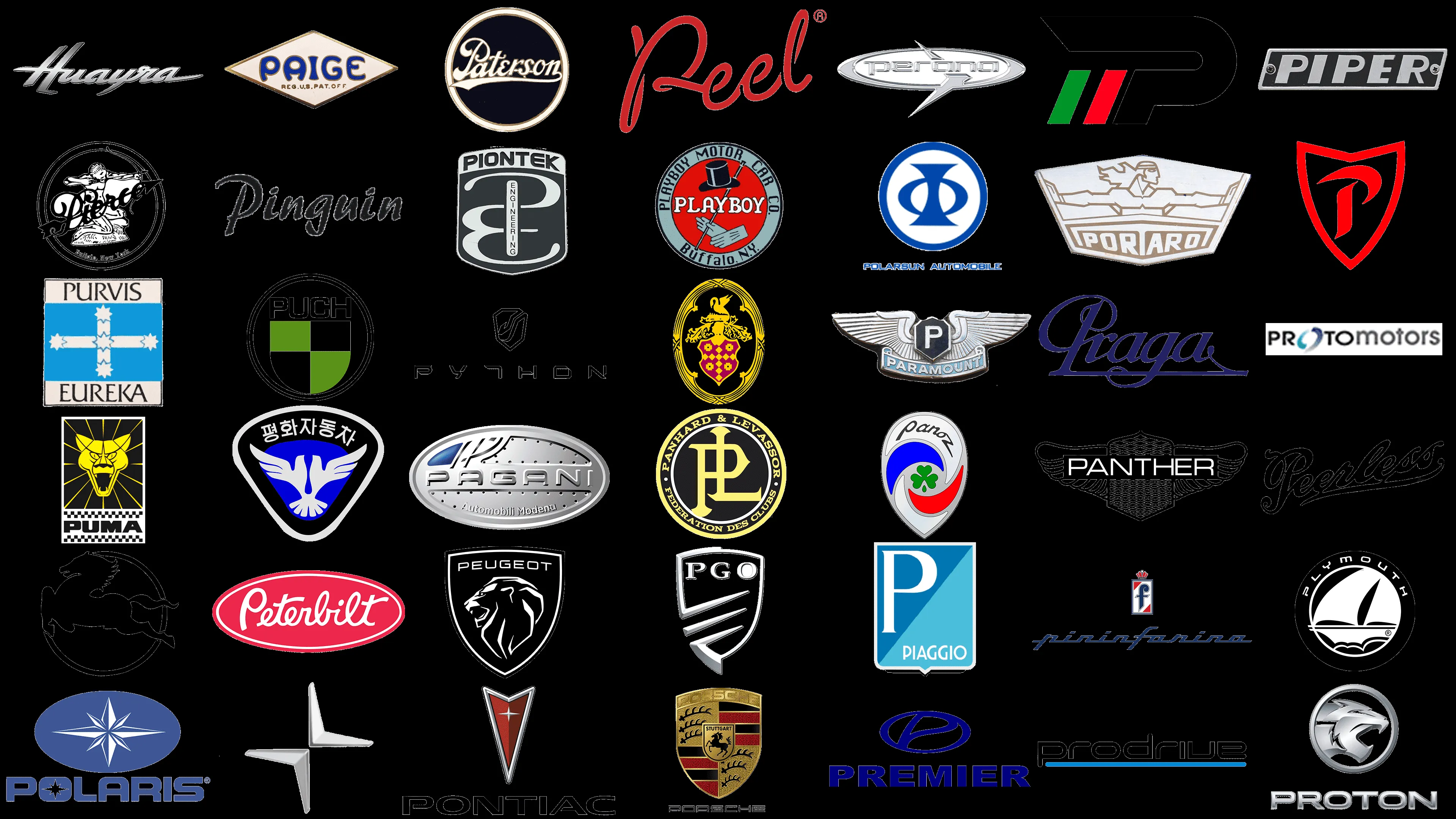 Marcas de coches que empiezan con P : valor, histria, png, vector