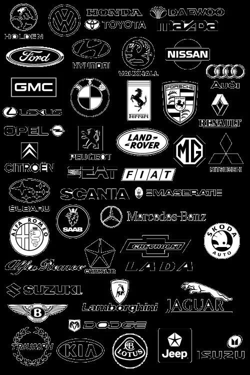 Todas las marcas de coches - Imagui