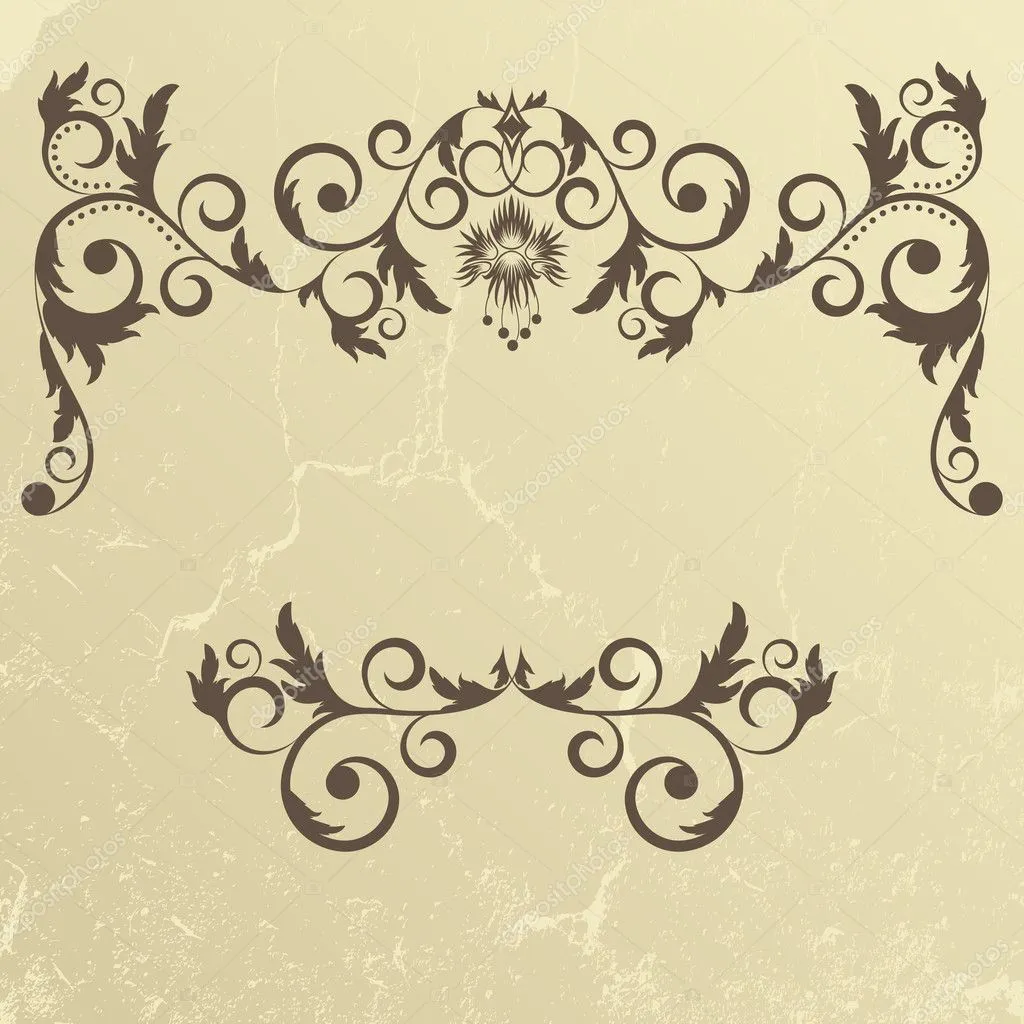 marco de color beige Vintage grunge — Vector stock © len_pri #