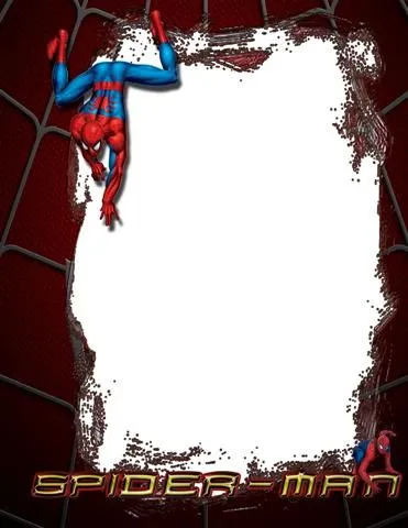 Marco digital inspirado en Spider Man - Frames