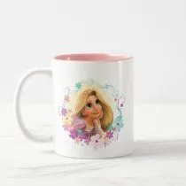 Marco de la flor de Rapunzel Tazas De Café por disney