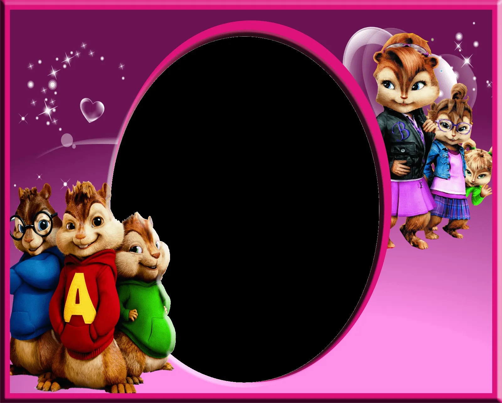 Marco para foto Disney - Alvin y las ardillas | Ideas para el ...