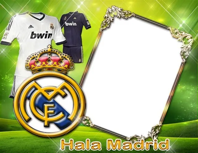 Marco para fotos inspirado en el Real Madrid | Photo Frames