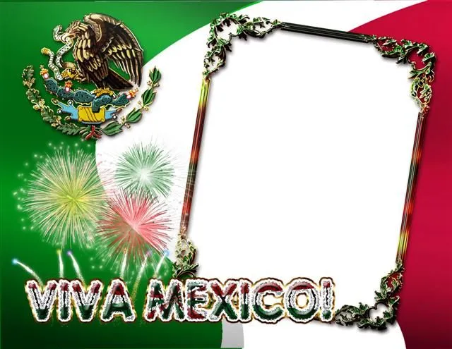 Marco del día de la independencia de México - Frames