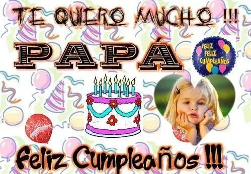 marcos de cumpleaños para papa | Marcos para Fotos Gratis