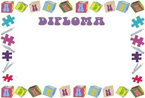 Marcos de diplomas infantiles - Imagui