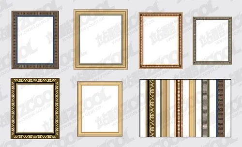 variety of frame lace Vector material -2_Download free vector,3d ...