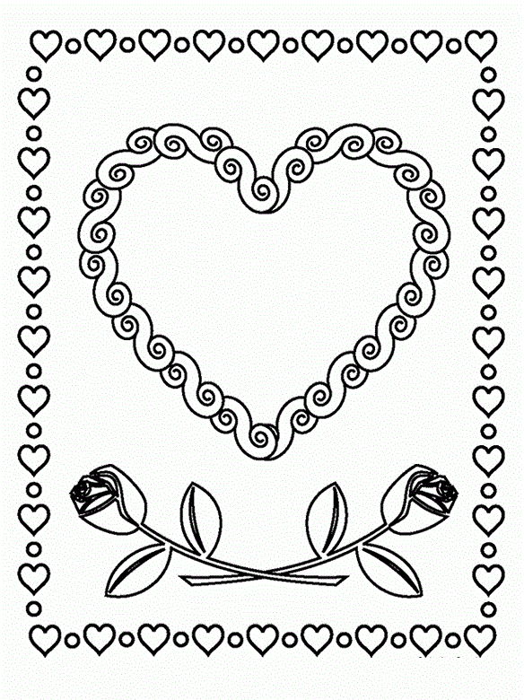 Marcos para dibujar de corazones - Imagui