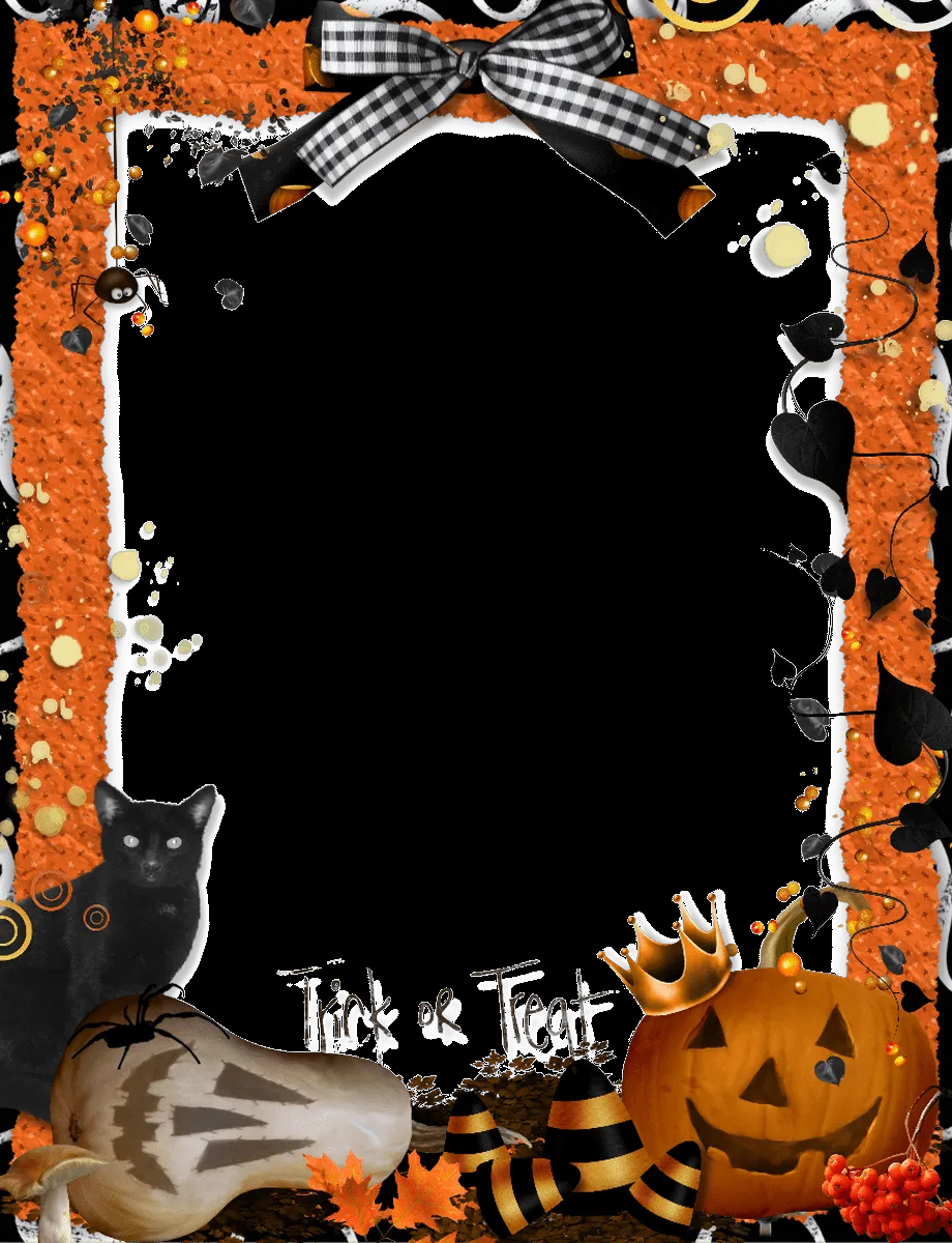 Marcos de Foto Halloween 4 PNG. ~ Marcos Gratis para Fotografías.