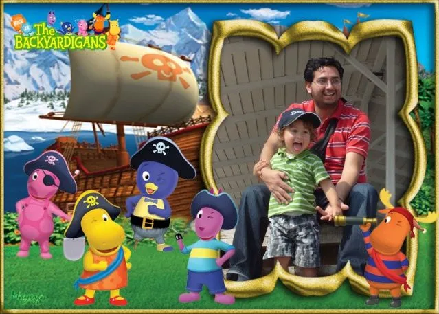 Marcos para fotos de backyardigans - Imagui
